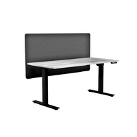 Acoustic Screen Desk Mounted. 800mm. H (600/200)