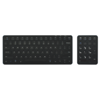 Ergoapt Compact Bluetooth Keyboard + Numeric Keypad Bundle