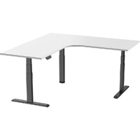 Premium Electric ERGO5 Sit-to-Stand Workstation - BLACK
