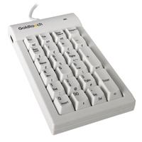 Goldtouch Numeric Keypad White