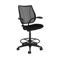 Liberty Mesh Back Drafting Chair with Arms