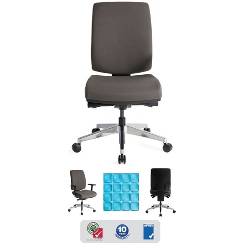 Tempra Gel 3D High Back with Lumbar Pump & Seat Slide