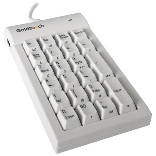 Goldtouch Numeric Keypad White
