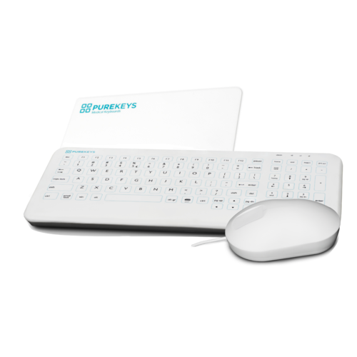 Purekeys Wired Mouse and Keyboard Pack